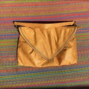 Envelope Purse with dust bag . 15” wide. 10” wide. Matt and Nat.